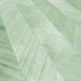 TR4283 York Ronald Redding Striped Light Green Natural Grass Cloth Wood Veneer