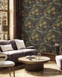 TR70101 Woodland Forest Midnight Forest Wallpaper