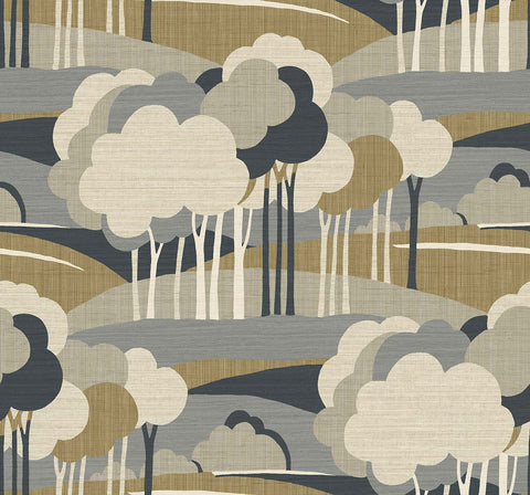 TR70307 On the Horizon Cool Bread Wallpaper 