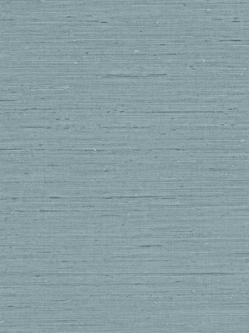 TS80702 Pacifico Seahaven Rushcloth cerulean sea blue faux grasscloth textured wallpaper