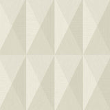 TS81603 Geometric Traingle Cream 3D Wallpaper