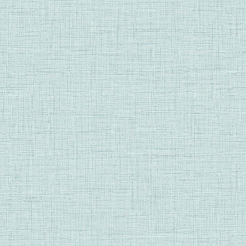 TX20003 Aegina Faux Linen Seabreeze Wallpaper