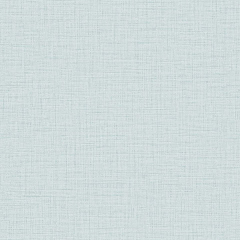 TX20004 Aegina Faux Linen Blue Mist Wallpaper