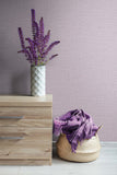 TX20028 Aegina Faux Linen Plum Haze Wallpaper 