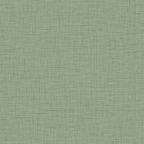 TX20051 Aegina Faux Linen Verdigris Wallpaper 