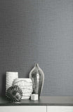 TX20055 Aegina Faux Linen Storm Wallpaper