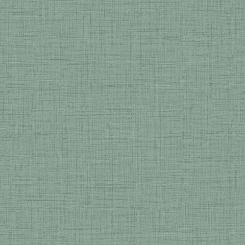 TX20061 Aegina Faux Linen Seaglass Wallpaper 