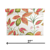 TP80810 Tropical leaves white green pink orange plants floral botanical modern wallpaper