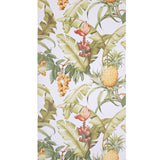 TP80005 Tropic exotic Maui White green yellow red Pineapple Tropical Floral Wallpaper 3D