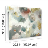 UC3822 Impressionist Floral Wallpaper
