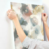 UC3822 Impressionist Floral Wallpaper