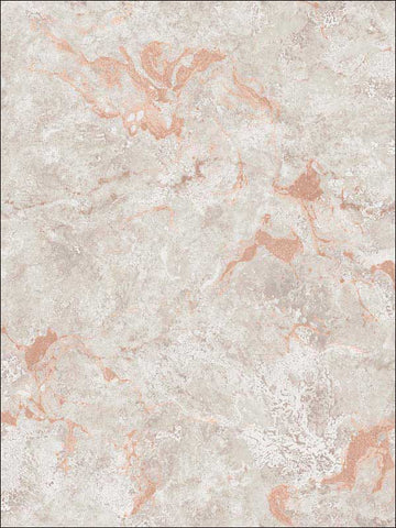 UK21111 Marble Rose Gold Metallic Wallpaper