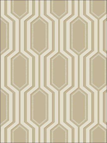 UK30803 Geometric Gold Glitter Wallpaper