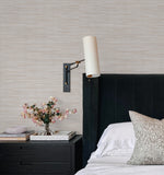  UW1000N Sari Silk Dove Faux Fabric Wallpaper 