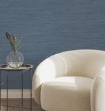 UW1003N Sari Silk Denim Faux Fabric Wallpaper