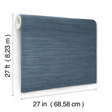 UW1003N Sari Silk Denim Faux Fabric Wallpaper