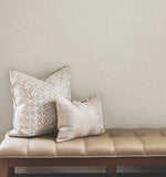 UW1017N Terrene Dove Faux Linen Wallpaper