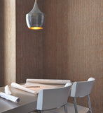 UW1026N Precious Metal Copper Corrugated Wallpaper