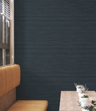 UW1041N Down To Earth Indigo Striated Wallpaper