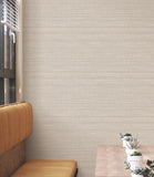 UW1043N Down To Earth Beige Striated Wallpaper