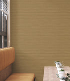 UW1045N Down To Earth Brass Striated Wallpaper