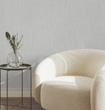 UW1057N Silk Spun Light Grey Tactile Stripe Wallpaper