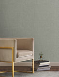 UW1063N Crossover Green Crosshatch Wallpaper