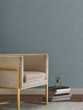 UW1064N Crossover Blue Crosshatch Wallpaper