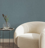UW1064N Crossover Blue Crosshatch Wallpaper