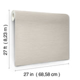 UW1069N Oasis Brass Faux Grasscloth Wallpaper
