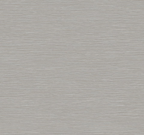 UW1070N Oasis Grey Faux Grasscloth Wallpaper