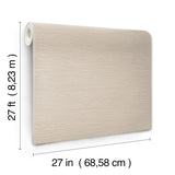 UW1074N Oasis Neutral Faux Grasscloth Wallpaper