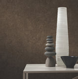 UW1082N Artisan Stone Coffee Texture Wallpaper