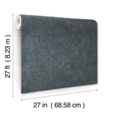 UW1086N Artisan Stone Metallic Texture Wallpaper