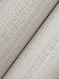UW1090N Line In The Sand Light Grey Woven Stripe Wallpaper