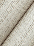 UW1094N Line In The Sand Ash Woven Stripe Wallpaper
