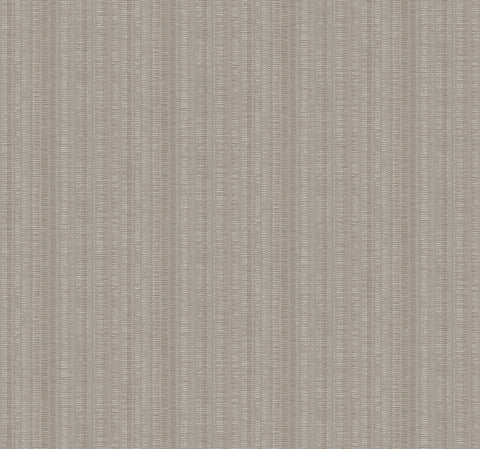 UW1095N Line In The Sand Taupe Woven Stripe Wallpaper