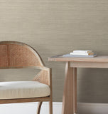 UW1101N Silk Essence Khaki Faux Fabric Wallpaper