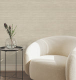 UW1101N Silk Essence Khaki Faux Fabric Wallpaper