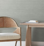 UW1105N Silk Essence Light Green Faux Fabric Wallpaper
