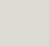 UW1125N Heathered Linen Off-White Faux Fabric Wallpaper