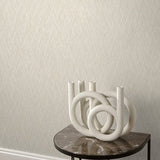 VE1003 Faux Unis Geometric Beige Wallpaper