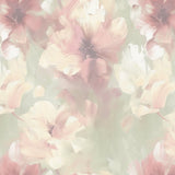 VE3003 Classical Floral All-over Pink Wallpaper