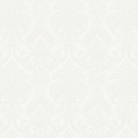 VE3201 Medallion All-over Print Grey Wallpaper