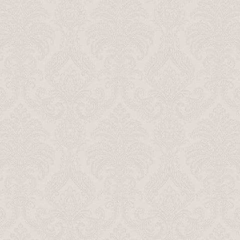  VE3202 Medallion All-over Print Beige Wallpaper