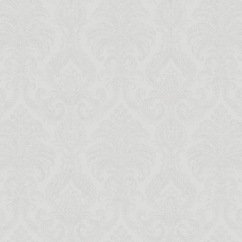 VE3203 Medallion All-over Print Grey Wallpaper