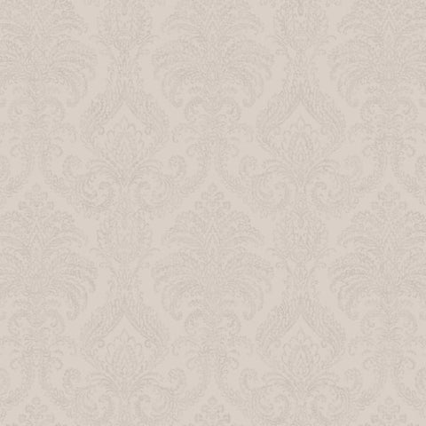 VE3204 Medallion All-over Print Beige Wallpaper