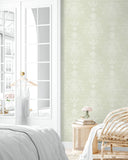 VI80104 Anabelle Green Wash Wallpaper