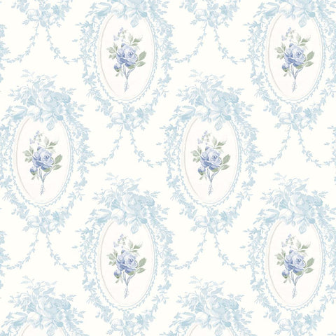 VI80302 Nadine Blue Wallpaper 