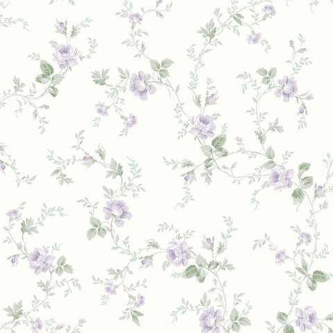 VI80609 Audette Amethyst Wallpaper